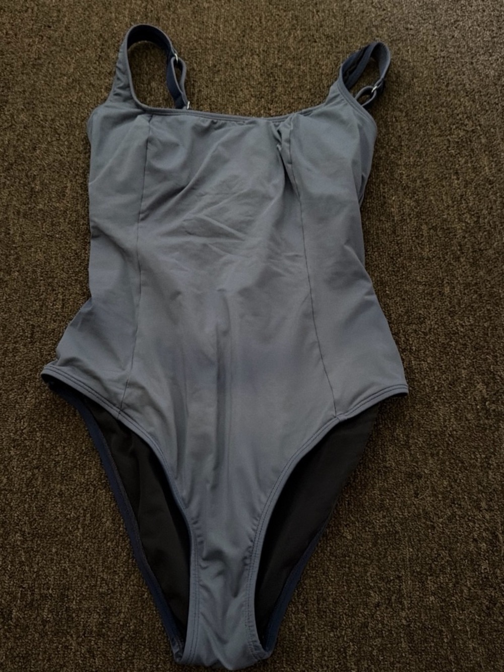 Women’s' Classic One-Piece Swimsuit in Slate Blue